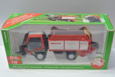 Siku 1:32 DieCast car Lindner Unitrac with Cargo # 3061