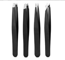 Tweezers Set, High Precision Stainless Steel Eyebrow Tweezers for Facial Hair