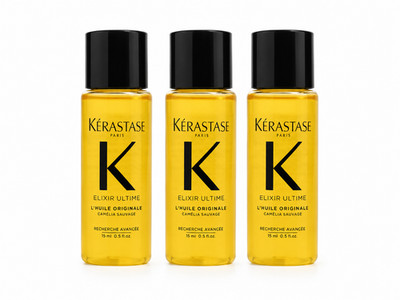 Kérastase Elixir Ultime L'Huile Originale 3x15ml Haaröl Reiseset 45ml
