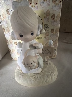 Precious Moments  July  Enesco # 110051 W/ Box & Tags New In Box