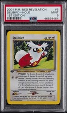 2001 POKEMON NEO REVELATION 1ST EDITION #5 DELIBIRD-HOLO PSA 9 on eBay