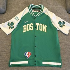 Boston Celtics Enes “Freedom” Kanter Game Used/Worn Warmup Jacket NBA 75th Patch