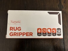 12 pack Anti Curling Carpet Tape Rug Gripper New