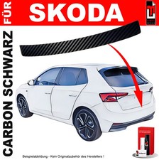 Lackschutzfolie Ladekantenschutz für Skoda Fabia 4 ab 2021 Carbon Schwarz