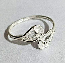 Handgefertigter Ring 925Sterlingsilber-Kunsthandwerklicher Schmuck-für Sie-Damen