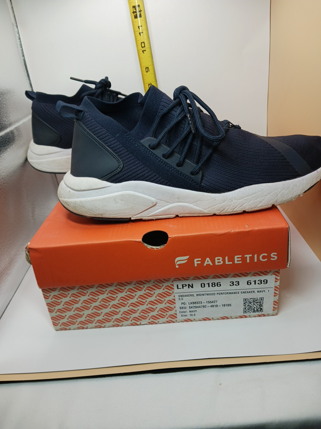Fabletics Brentwood Performance Navy Sneakers Wom… - image 5