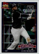 2021 Topps Luis Robert #70YTC-41 70 Years of Topps Baseball Chrome 5L