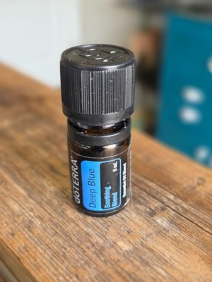 doTERRA Deep Blue Soothing Blend Essential Oil 5 mL NEW OPEN expired 01/2026