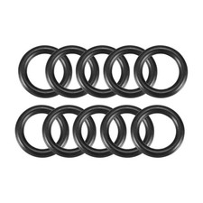 10 x Oil Seal O Rings Black Nitrile Rubber 18mm OD 3mm Thickness