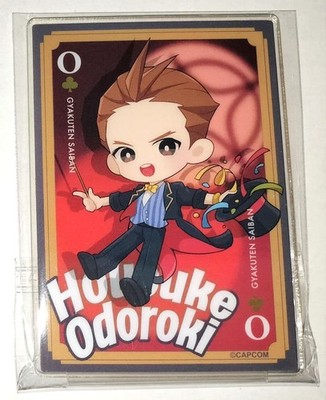 Ace Attorney Hosuke Otonoki Card Acrylic Stand  Capcom Café  Used