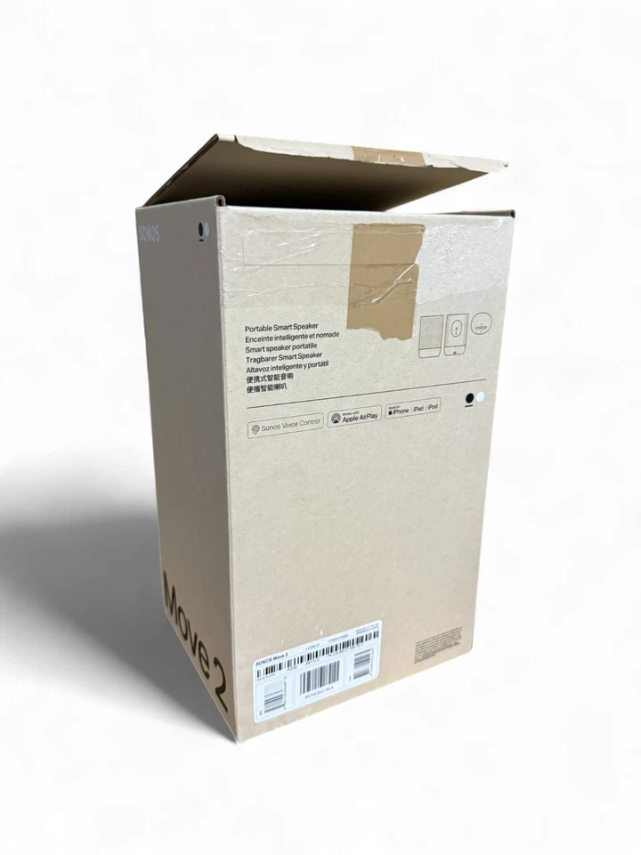 Sonos Move 2 | Tragbarer WLAN & Bluetooth Lautsprecher | Schwarz | Kundenretoure - Bild 2 von 3