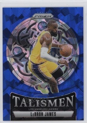 2024-25 Panini Prizm Talismen Blue Ice Prizm /125 LeBron James #5 1p3t