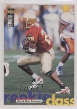 1997 Collector's Choice Class Warrick Dunn (Should Be Card #11) Rookie RC 7l6. rookie card picture