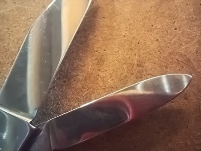 Boker Tree Brand 493 Barlow Knife, Sawcut Deep Burgandy? Handles,  