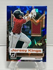 2025 Donruss Jersey Kings Jordan Lawlar #JK-JL  Blue Ice Arizona Diamondbacks