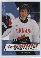 2024 Team Canada Juniors Prospectus Momentous Electric Blue Nate Danielson mq5