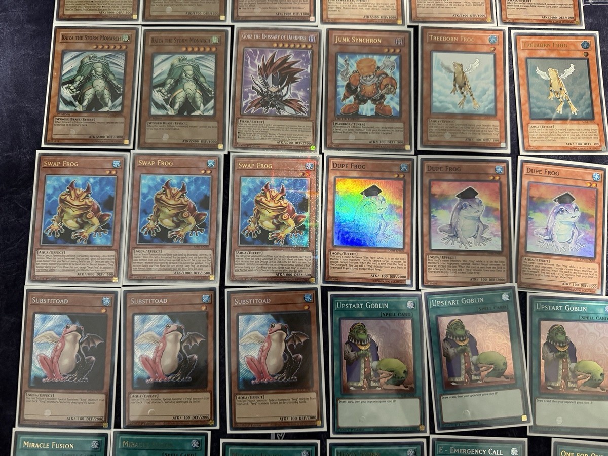 Yu-Gi-Oh! Edison Frog Hero Deck | eBay