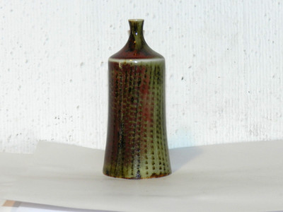 Stig Lindberg  Gustavsberg Studio Rare Vase 1961  signed H- 10,3 cm Studio Hand