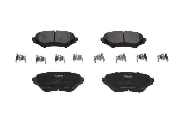 Front KAVO PARTS KBP-4550 Brake Pad Set, disc brake for MAZDA