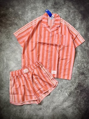 Original adidas Originals Summer Glow Resort Set bestehend aus Hemd und Shorts