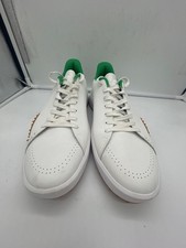 G/Fore Mens Golf Shoes Green White Spikeless Size 12 EU 45 Lightweight Rubber