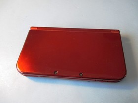 Nintendo New 3DS XL Red System w/Charger US Version Very Good FREE Ship!