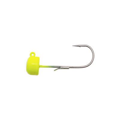 Z-Man Jigköpfe Micro Finesse ShroomZ Chartreuse Angelgerät Ned Rig Setup
