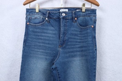 Sofia Jeans Melisa Flared Whisker Wash Stretch Boho Women 10 (30x31) High-rise