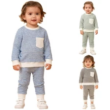 Baby Thermal Suit Underwear Sleepwear Long Sleeve Pajamas Set Base Layer Kids