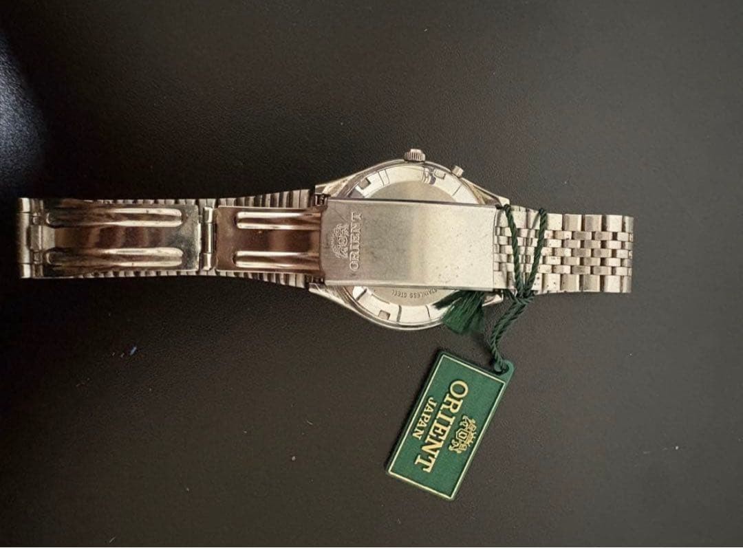 ORIENT Automatic Wristwatch Black Dial - image 4