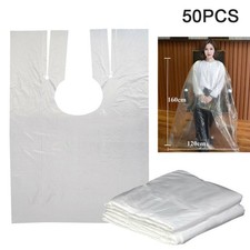 Large Disposable Salon Barber Gown Hairdressing Cape Hair Cutting Cloak Waterpro
