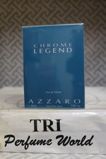 Chrome LEGEND by Azzaro Eau de Toilette Men Spray 3.38 fl. oz. Sealed New Pack