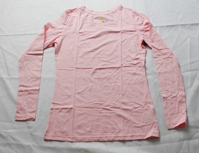 Natural Uniforms Women's Stretch Crew Neck T-Shirt Underscrub MS7 Pink Small NWT