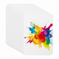 50 BläTter Aquarellpapier 140Lb/300G Kaltgepresst 4X6 Zoll FüR Kunst