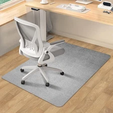 Office Chair Mat for Hardwood Floor 36x48in Under Desk Office Floor Rug Non-Slip