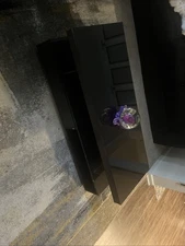 Coffee Table Black Comes with 2 Drawers Living Room Furniture