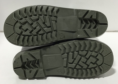 Botas de lluvia Storm Kidz para niños botas de lluvia de camuflaje verde - niños grandes talla 5 - Imagen 5 de 6