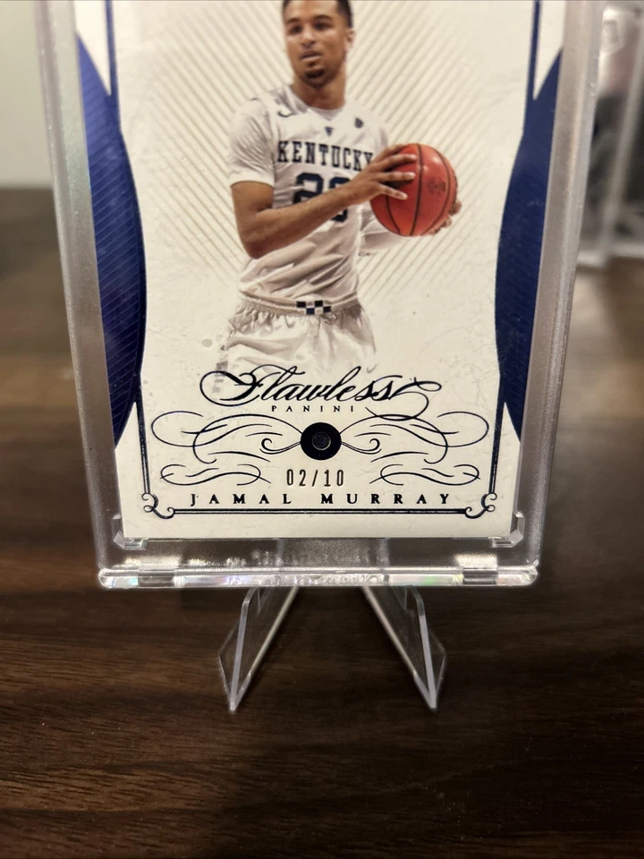 Panini National Treasures Collegiate 2016 impecable Jamal Murray zafiro/10 Foto 3 de 4
