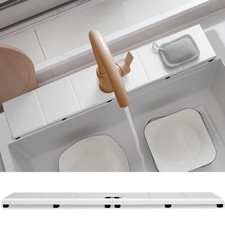 Fast Drying Faucet Mat for Kitchen Sink, Water Absorbent Diatomite Stone Sink...