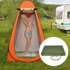 For Garden Foldable Shower Base Outdoor Shower Base Innovative Drainage System