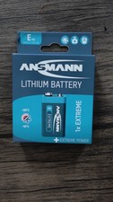 Ansmann E Extreme 9v Lithium Block-E-CR-V9 Battery