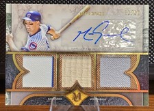 2025 Museum Collection - Signature Swatches Triple Relic Mark Grace /50 Cubs 