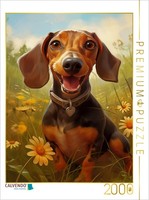 Calvendo Puzzle Meadow Friend | 2000 Pieces, Finished Size 35.4 × 26.4 In (90 ×