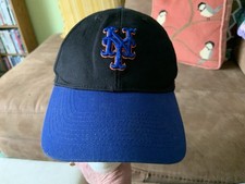 New York Mets Baseball Hat Cap Youth One Size Strap Back MLB OC Sports