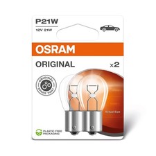 P21W OSRAM 12V BA15s 12V BREMSLICHT RÜCKLICHT LAMPE GLÜHBIRNE 2x STÜCK