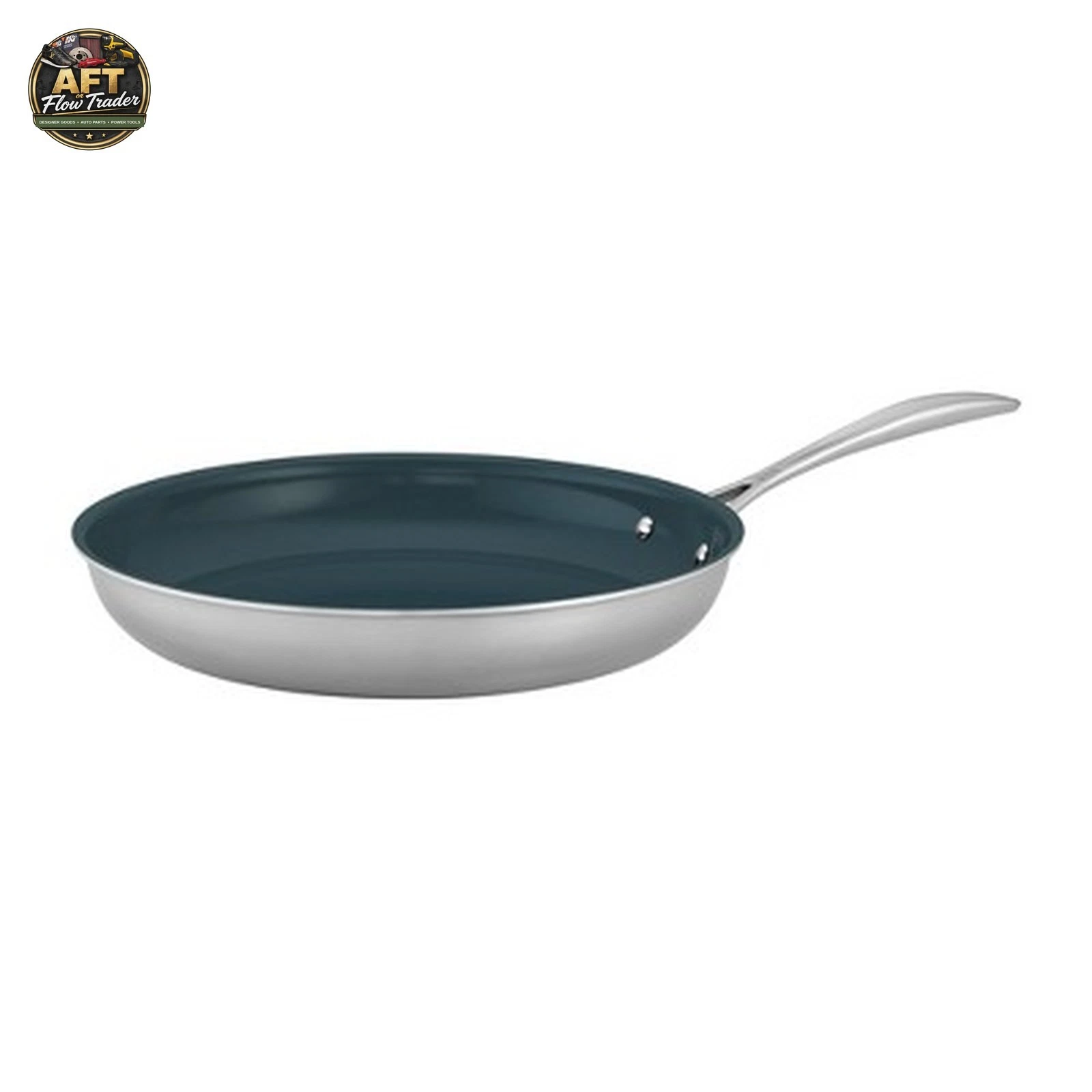 ZWILLING Clad CFX Stainless Steel Ceramic Nonstick Fry Pan