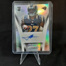 2014 Prizm Tre Mason Auto Rookies RC Prizm Gold Rookie #/60 Rams