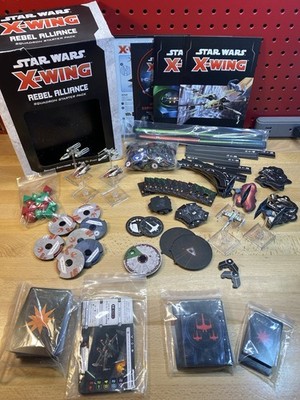 Star Wars X-Wing 2nd Ed Rebel Alliance Squadron Starter Pack + 3 Expansion Ships