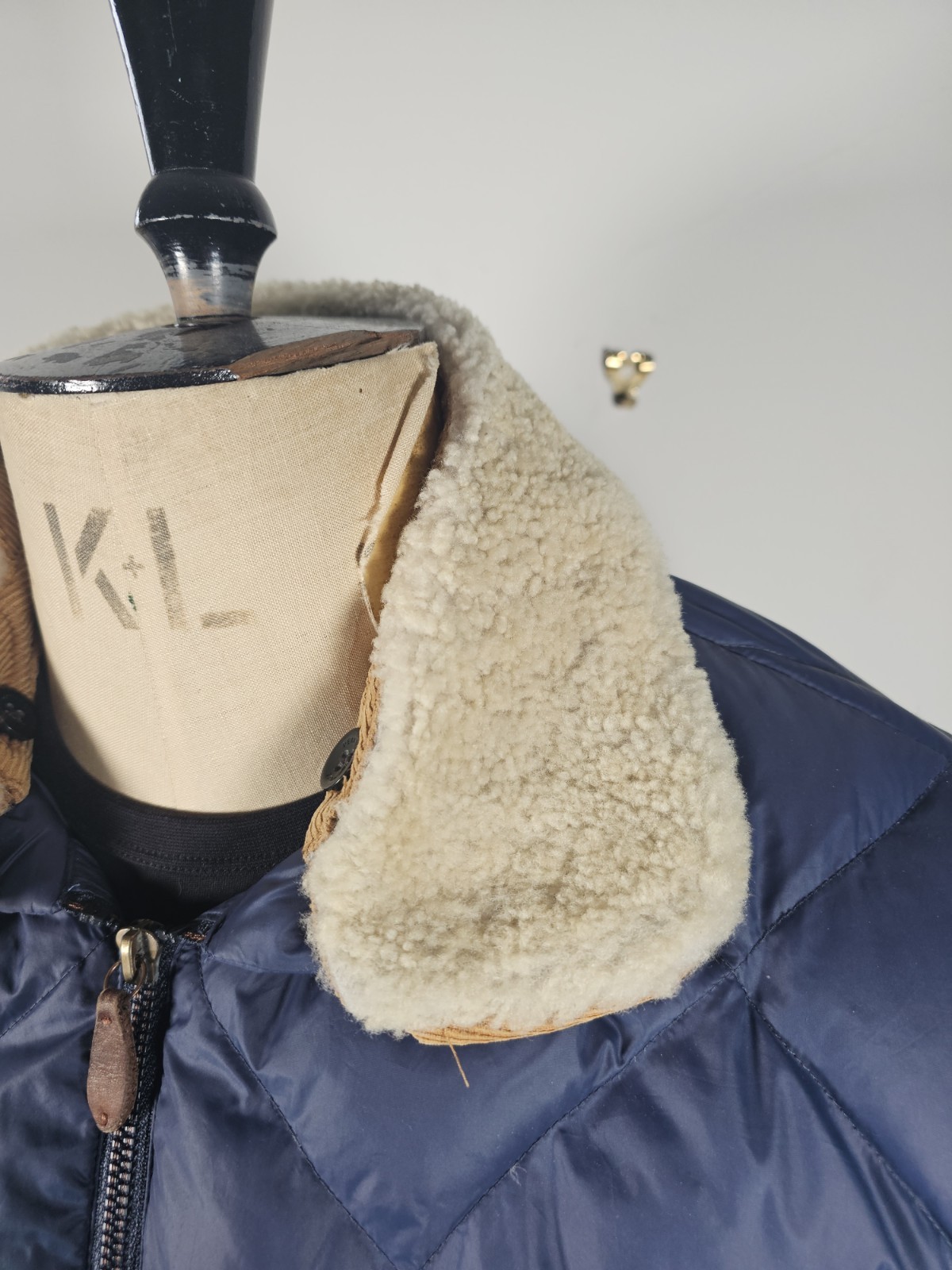 Peak Performance Down Jacket Men's Large Blue Fra… - image 4