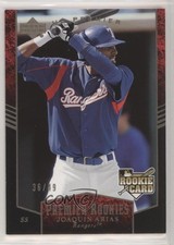 2007 Upper Deck Premier Rookie Parallel Platinum 36/49 Joaquin Arias #235 e6p